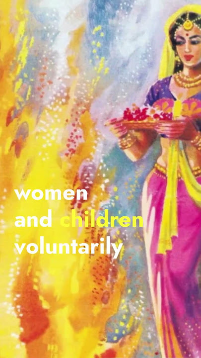 What is jauhar and why did Hindu women use to perform it? #history#ytshorts #trending