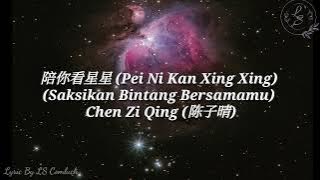 Lirik Pinyin 陪你看星星 (Pei Ni Kan Xing Xing) – Chen Zi Qing (陈子晴)