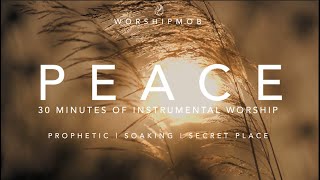 WorshipMob - PEACE | 30 Minutes of Instrumental Soaking Worship (in C) | Jake Lockett