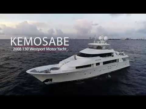 2008 130' Westport Yacht KEMOSABE for Sale