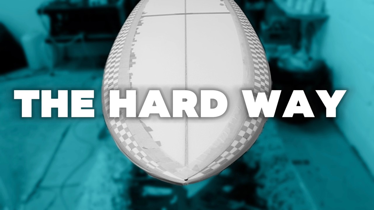 Glasing custom surfboard like never before Pt.2