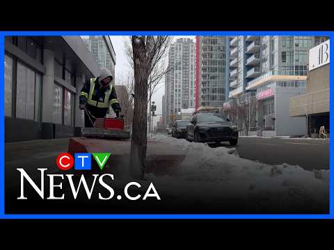 Parts of southern Calgary pummeled by snow