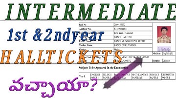 ap inter hall tickets 2020|ap inter 1st and 2nd year hall tickets 2020|praveentechintelugu