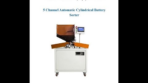 18650 26650 32650 21700 Five Channel Battery Sorter