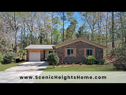 1813 Aaron Road, Tallahassee, FL home video tour
