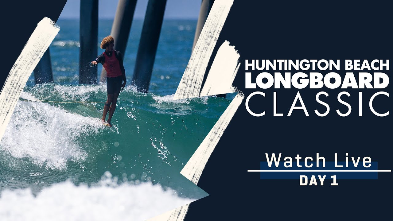 WATCH LIVE Huntington Beach Longboard Classic - Day 1