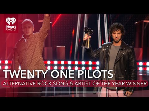 Twenty One Pilots Acceptance Speech - Alternative Rock Song x Artist Of The Year | 2021 Ihrma