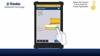 Trimble Earthworks Tutorial - Change Focus Point & Bench Elevation TTT