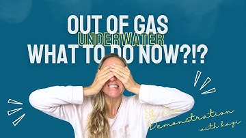 Divemaster Skills Circuit - Out of Gas -Skills Demonstration for scuba divers