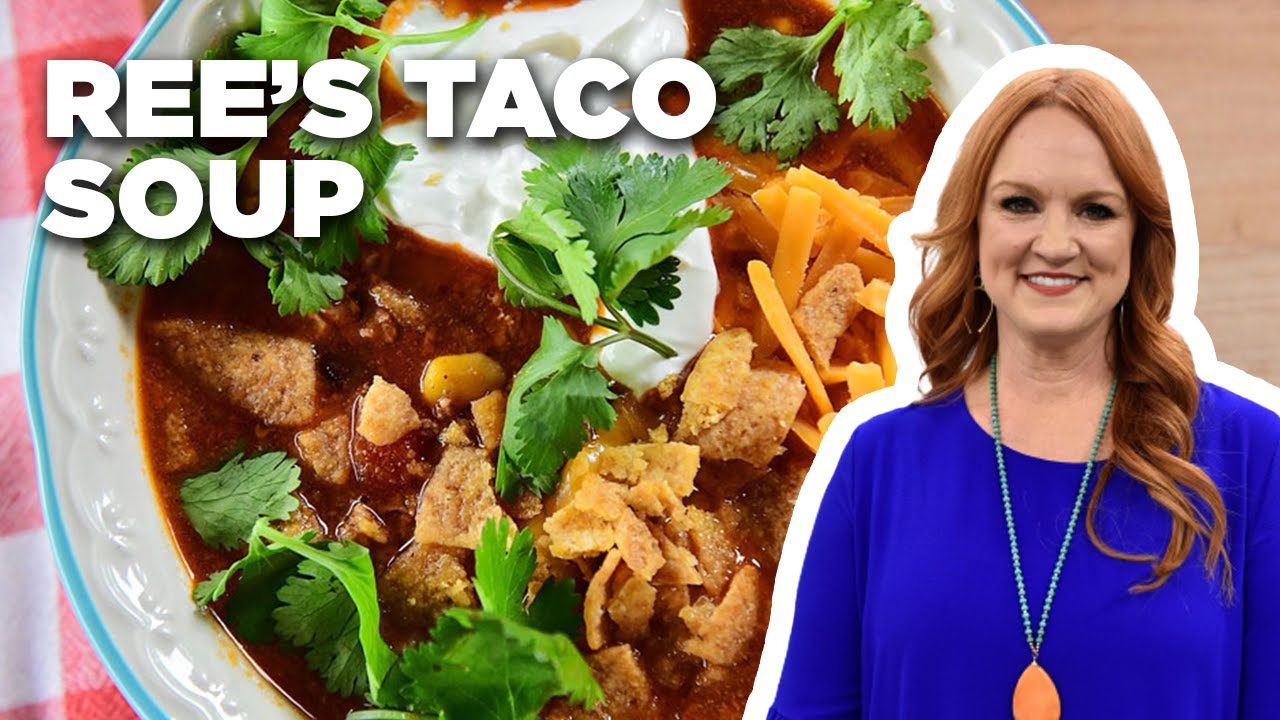 Ree Drummond's Taco Soup | The Pioneer Woman | Food Network - YouTube