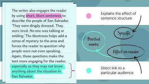 GCSEPod English Language Edexcel Paper 2 Question 3 Example Responses