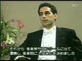 Capture de la vidéo Interview Juan Diego Florez '99(Tokio) Intervista Entervista