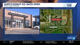 Hurts Donuts reopens in West Des Moines after renovations