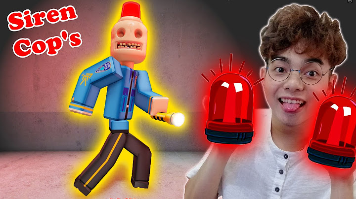 THẮNG TÊ TÊ THỬ THÁCH TRỐN THOÁT KHỎI CẢNH SÁT QUỶ ĐẦU CÒI Siren Cop's TRONG ROBLOX