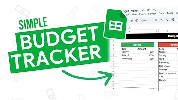 How To Make a Simple Budget Tracker in Google Sheets