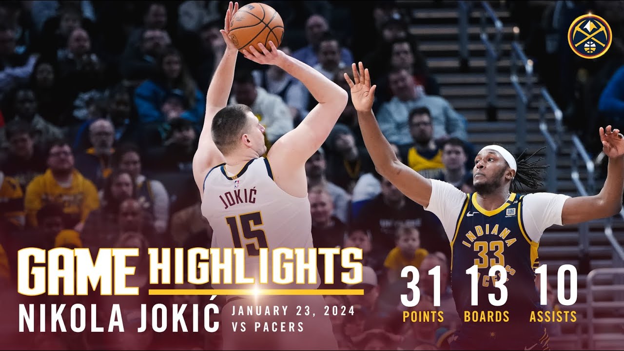 Lush A Historic 30-20-10 From Nikola Jokić | Highlights Vs. Orl Wallpaper Illustration Lush A Historic 30-20-10 From Nikola Jokić | Highlights Vs. Orl Wallpaper Illustration