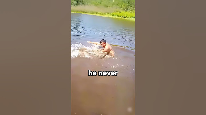 Man Pulls CROCODILE Out Of Water 😳