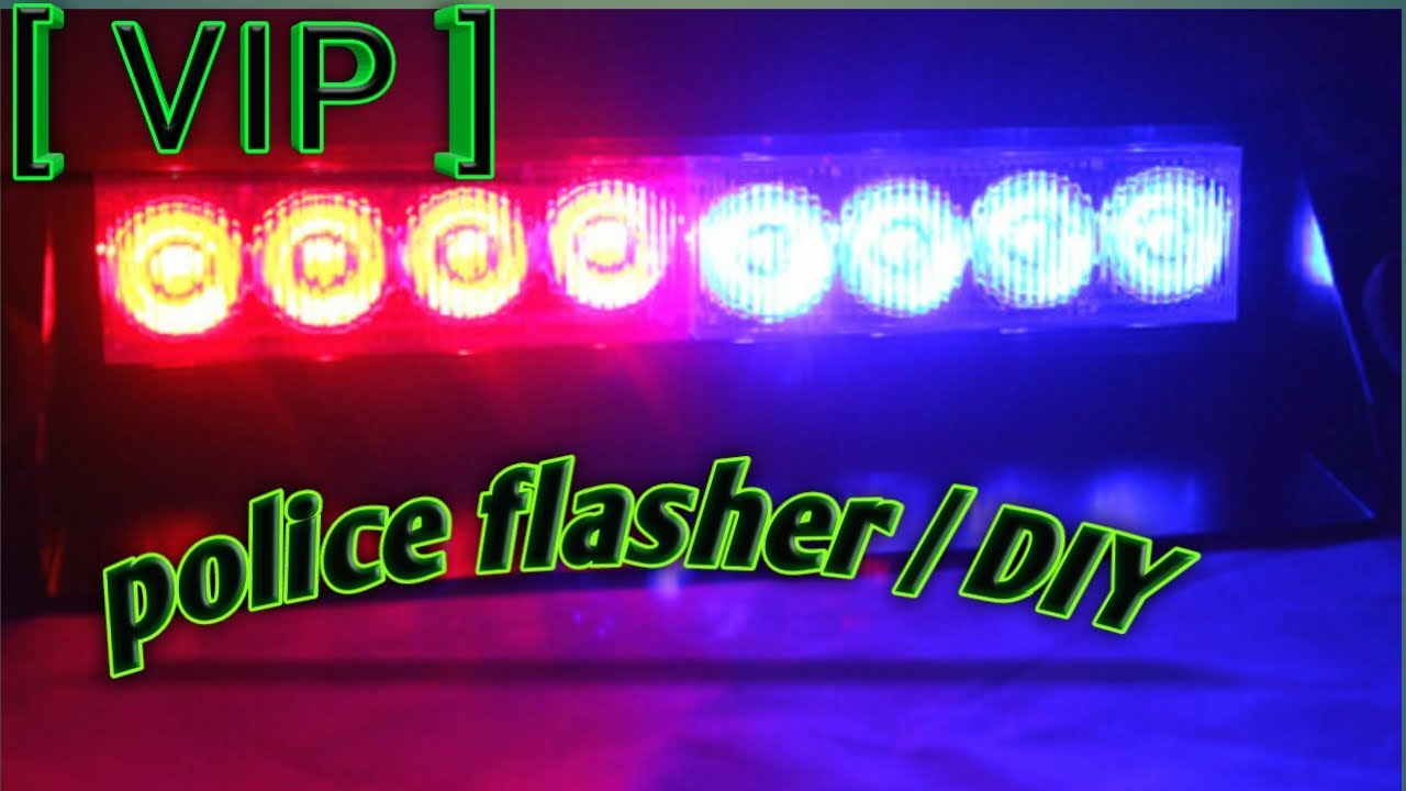 How to make VIP light | police light | #electronic | sl electronic ...
