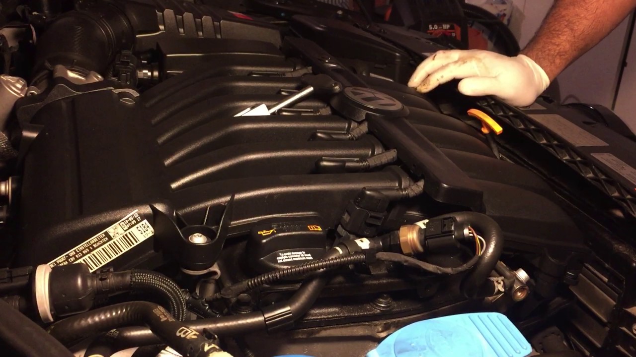 2013 Passat 3.6L V6 (B7) Spark Plug Coil Removal YouTube