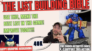 “STOP Building Bad 40k Lists – Follow These New Rules Instead” Warhammer 40k!