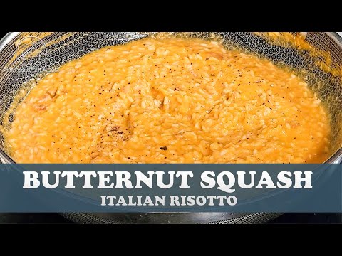 Make Butternut Squash Italian Risotto w/ Smoked Trout and Parmesan Tonight! (Full recipe in the box)