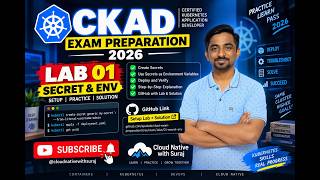 CKAD 2026 Lab 01 | Kubernetes Secrets as Environment Variables | Hands-On Practice