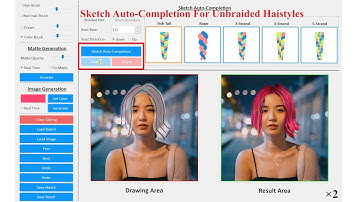 SketchHairSalon - SIGGRAPH Asia 2021