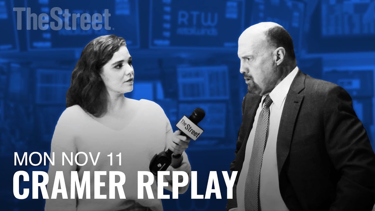 jim cramer on caterpillar veterans day and apple and goldman sachs credit card cramer