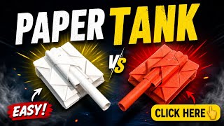 I Made a REAL Shooting Tank From Paper 🤯🔥 | Full Build Tutorial || @Chandan_saini_29  || #diy #tank