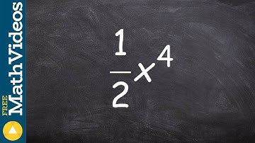 Determine the leading coefficient and degree of a monomial