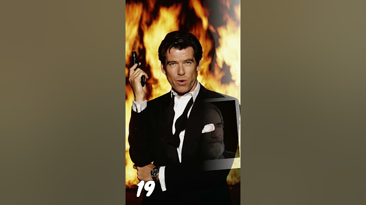 James Bond actors Then and Now 😲 #shorts