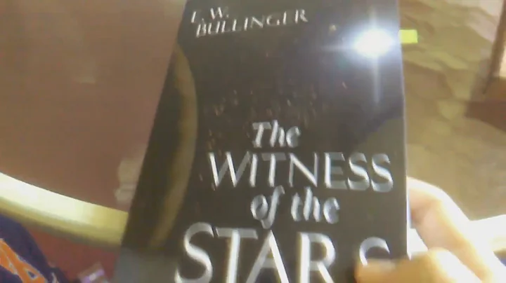 The Witness of The Stars by EW Bullinger. Cycles o...