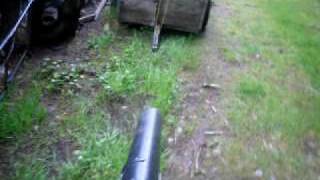 Stihl Bg-55 Leaf Blower In Action