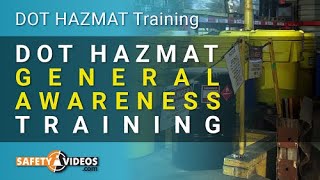 DOT HAZMAT General Awareness