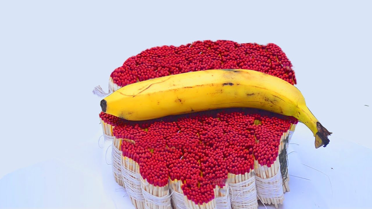 Match Vs BANANA EXPERIMENT 2019