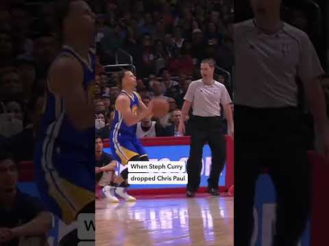 What Steph Curry was thinking when he dropped Chris Paul! #shorts