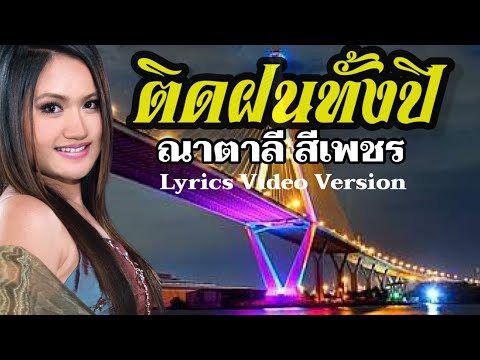 ติดฝนทั้งปี - ณาตาลี สีเพชร[Lyrics Video Version]