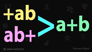 Why Prefix & Postfix is more efficient than Infix Expressions in algorithms & arithmetic operations