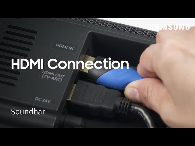 Connecting a BRAVIA TV to an external device via the Soundbar using HDMI ( ARC / eARC) cables