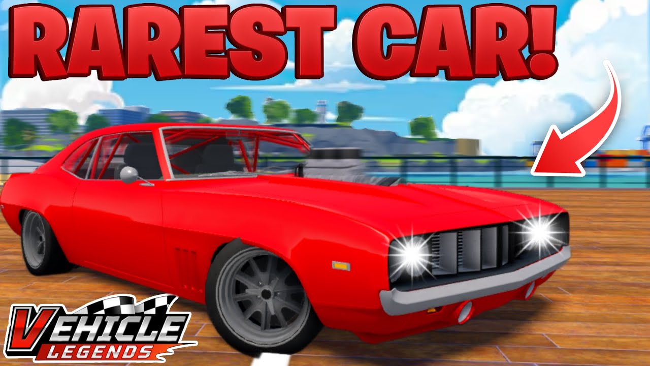 Vehicle Legends Rarest Car This Car Has LESS Than 500 Copies in Vehicle Legends Roblox! (Rarest ...