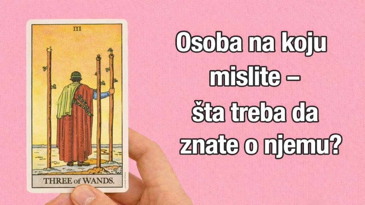 OSOBA NA KOJU MISLITE - šta treba da znate o njemu? 🔮