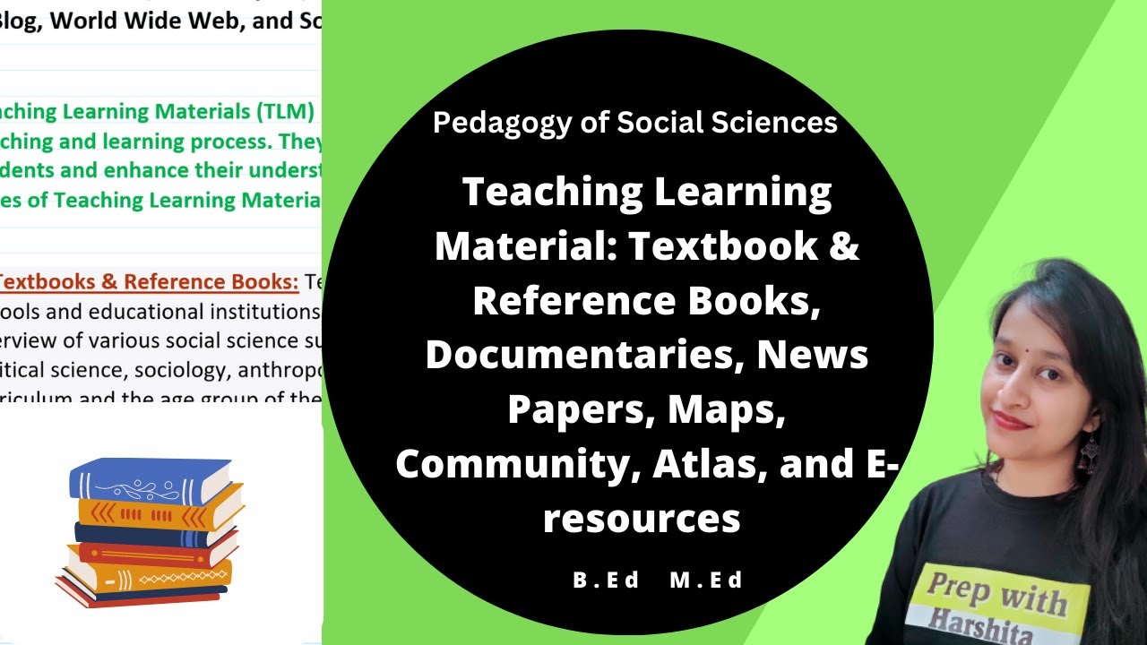 Teaching Learning Material Textbook & Reference Books, Documentaries