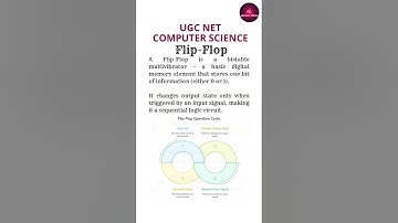 Flip Flops Explained | UGC NET Computer Science Important Topic #ugcnetcomputerscience #ugcnet
