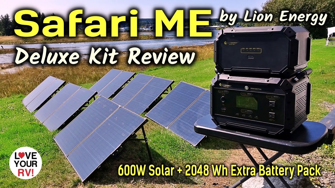 Lion Energy Solar Generator EMP Bag