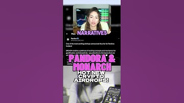 Hot New Crypto Airdrops: Pandora and Monarch Tokens!