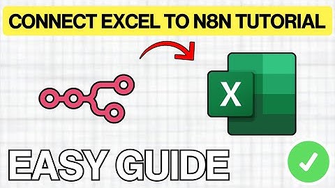 How To CONNECT Microsoft Excel To N8N (EASY GUIDE) 2026