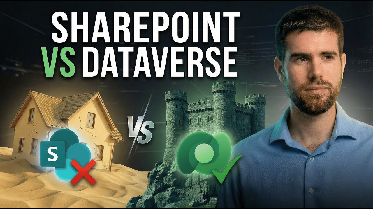 SharePoint vs Dataverse (Parte 1): Cuándo Usar Cada Uno