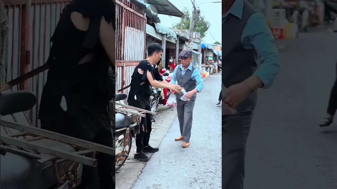 Helping to the poor man 