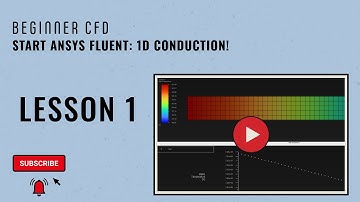 Heat Conduction in ANSYS Fluent | Lesson 1 – Beginner CFD Series