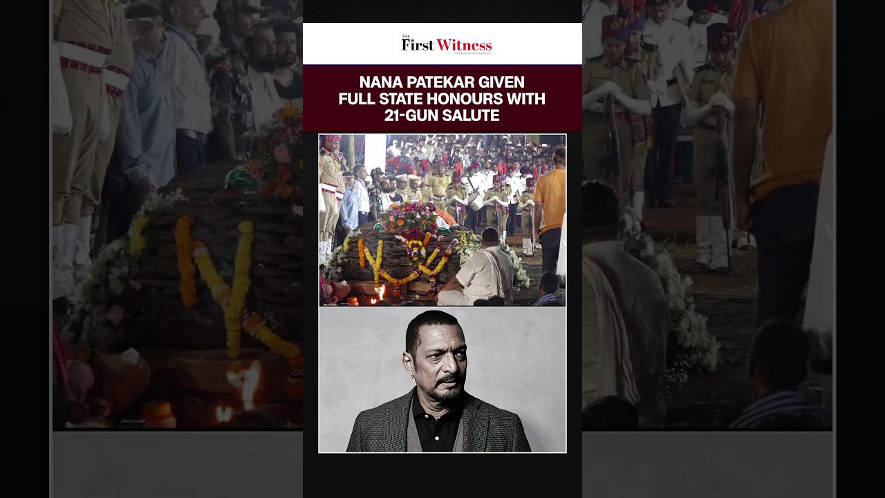 Actor Nana Patekar’s Final Farewell With 21-Gun Salute At Donje Farmhouse